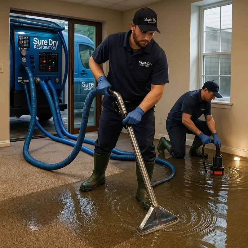 Water Extraction and Removal process in Fellsmere, FL